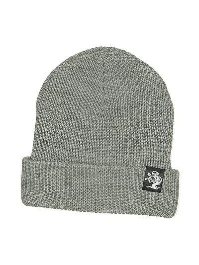Pre-owned Assorted Brands Beanie Hat In Gray