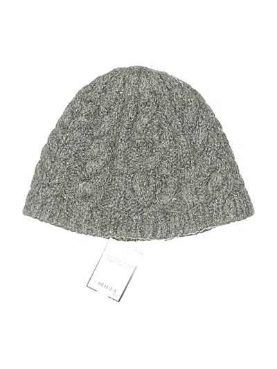 Pre-owned Assorted Brands Beanie Hat In Gray