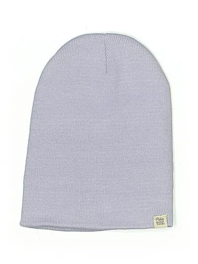 Pre-owned Assorted Brands Beanie Hat In Gray