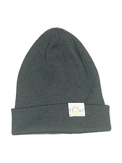 Pre-owned Assorted Brands Beanie Hat In Gray