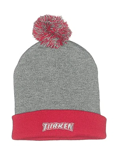 Pre-owned Assorted Brands Beanie Hat In Gray
