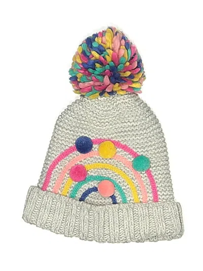 Pre-owned Assorted Brands Kids' Beanie Hat In Gray