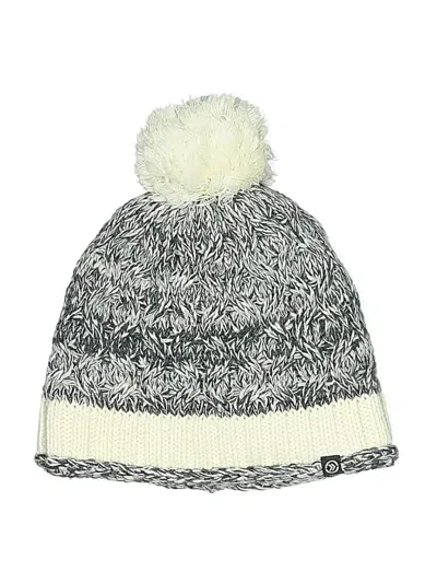 Pre-owned Assorted Brands Beanie Hat In Gray