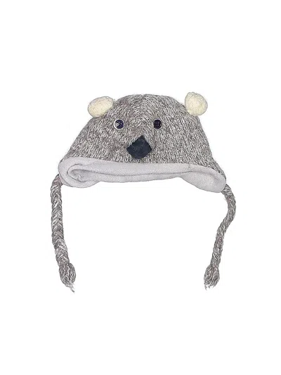 Pre-owned Assorted Brands Kids' Beanie Hat In Gray