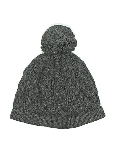 Pre-owned Assorted Brands Beanie Hat In Gray