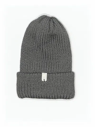 Pre-owned Assorted Brands Beanie Hat In Gray