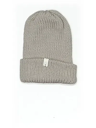 Pre-owned Assorted Brands Beanie Hat In Gray