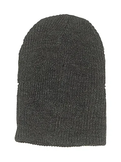 Pre-owned Assorted Brands Beanie Hat In Gray