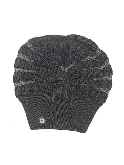 Pre-owned Assorted Brands Beanie Hat In Gray
