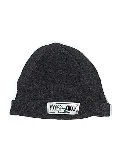 Pre-owned Assorted Brands Beanie Hat In Gray