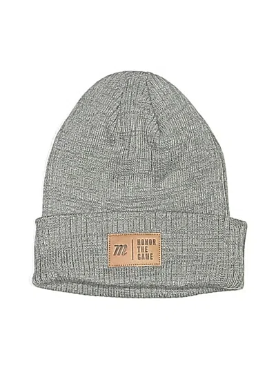 Pre-owned Assorted Brands Beanie Hat In Gray