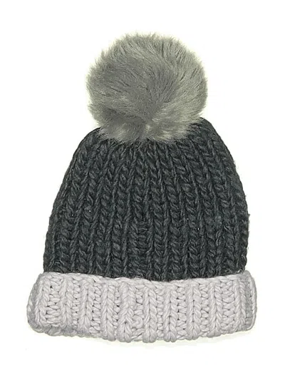Pre-owned Assorted Brands Beanie Hat In Gray