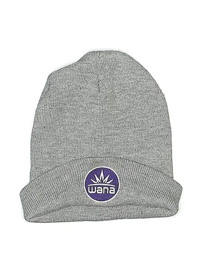 Pre-owned Assorted Brands Beanie Hat In Gray