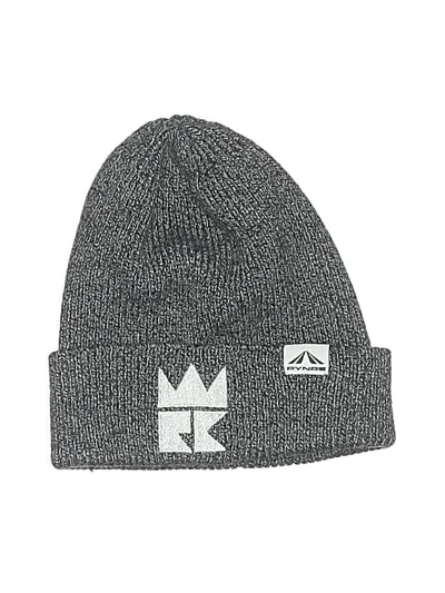 Pre-owned Assorted Brands Beanie Hat In Gray