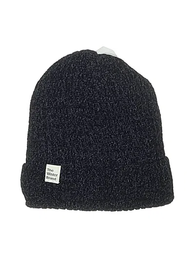 Pre-owned Assorted Brands Beanie Hat In Gray