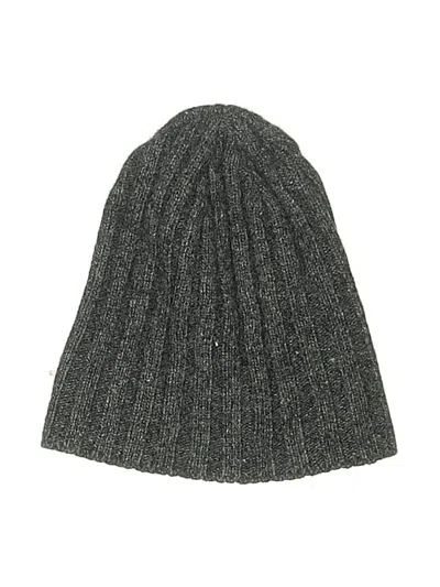 Pre-owned Assorted Brands Beanie Hat In Gray