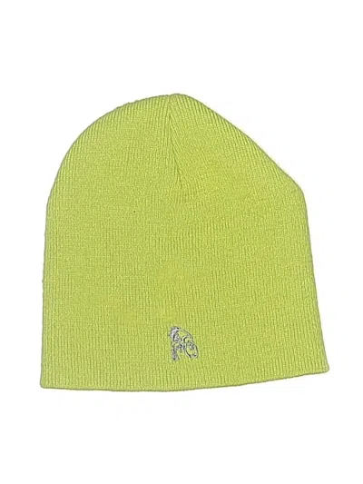 Pre-owned Assorted Brands Beanie Hat In Green