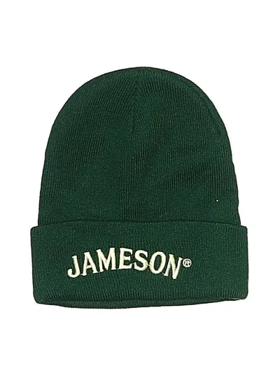 Pre-owned Assorted Brands Beanie Hat In Green