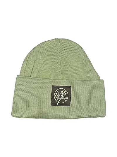 Pre-owned Assorted Brands Beanie Hat In Green