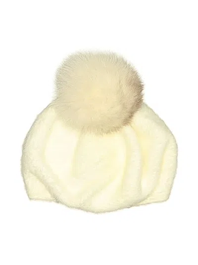 Pre-owned Assorted Brands Kids' Beanie Hat In Ivory