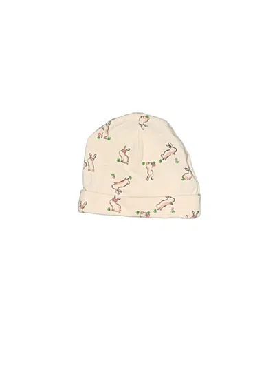 Pre-owned Assorted Brands Babies' Beanie Hat In Ivory