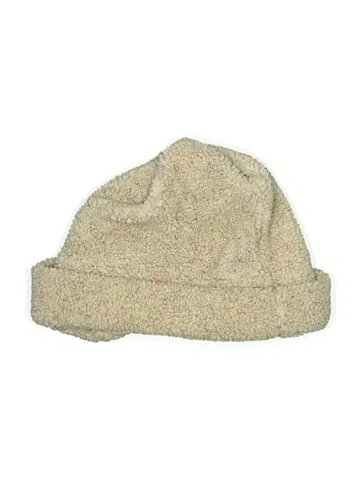 Pre-owned Assorted Brands Beanie Hat In Ivory