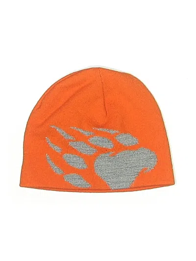 Pre-owned Assorted Brands Kids' Beanie Hat In Orange
