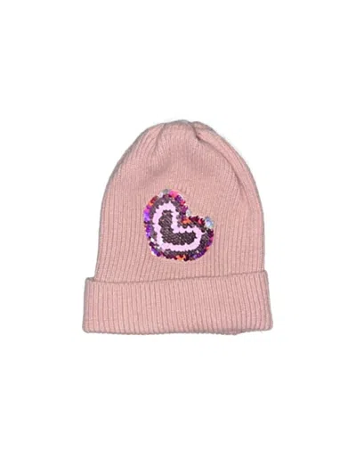 Pre-owned Assorted Brands Kids' Beanie Hat In Pink