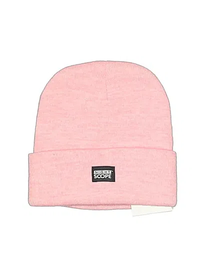 Pre-owned Assorted Brands Beanie Hat In Pink