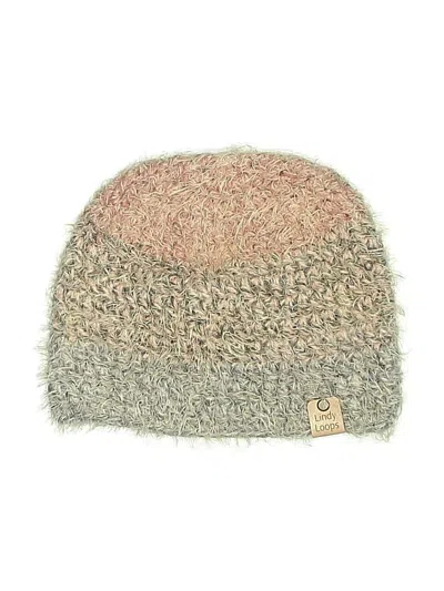 Pre-owned Assorted Brands Beanie Hat In Pink
