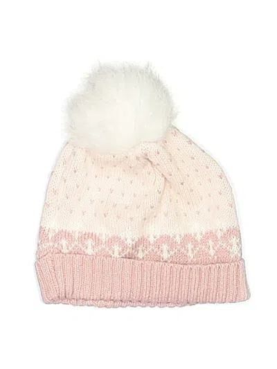Pre-owned Assorted Brands Kids' Beanie Hat In Pink