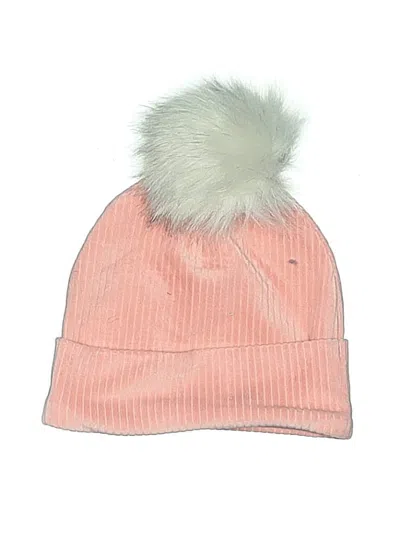 Pre-owned Assorted Brands Babies' Beanie Hat In Pink