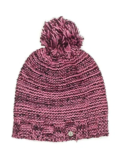 Pre-owned Assorted Brands Beanie Hat In Pink
