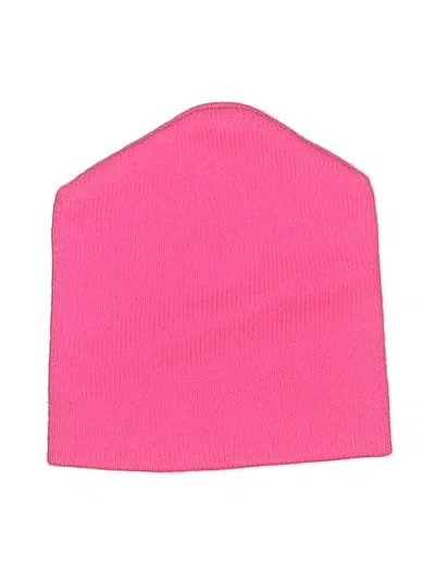 Pre-owned Assorted Brands Beanie Hat In Pink