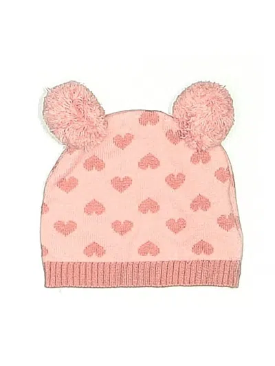 Pre-owned Assorted Brands Kids' Beanie Hat In Pink