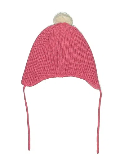 Pre-owned Assorted Brands Babies' Beanie Hat In Pink