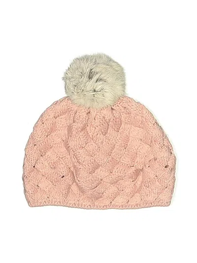 Pre-owned Assorted Brands Beanie Hat In Pink