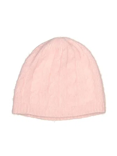 Pre-owned Assorted Brands Beanie Hat In Pink