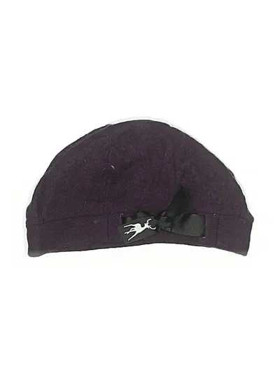 Pre-owned Assorted Brands Beanie Hat In Purple