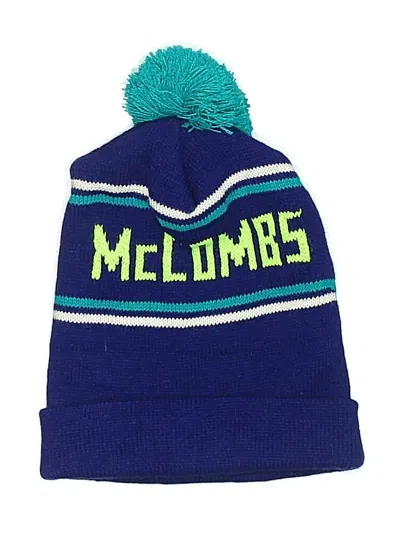 Pre-owned Assorted Brands Beanie Hat In Purple