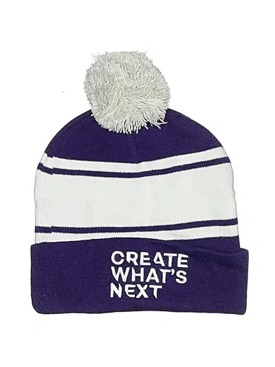 Pre-owned Assorted Brands Kids' Beanie Hat In Purple