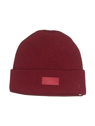 Pre-owned Assorted Brands Beanie Hat In Red
