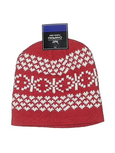 Assorted Brands Beanie Hat In Red