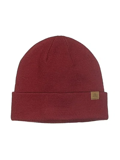 Pre-owned Assorted Brands Beanie Hat In Red
