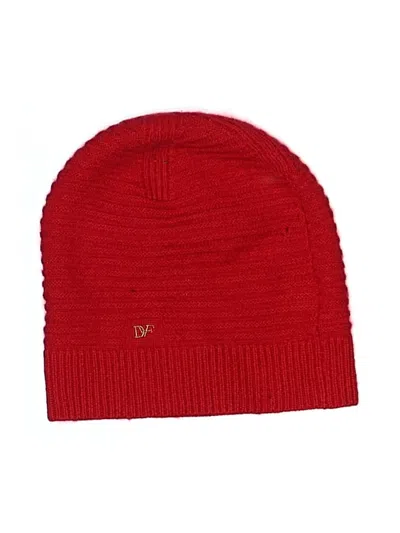 Pre-owned Assorted Brands Beanie Hat In Red