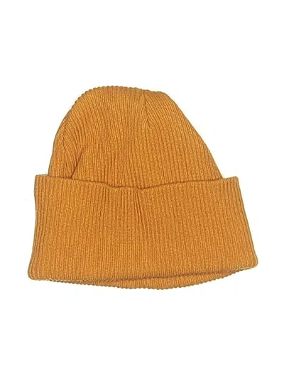 Pre-owned Assorted Brands Beanie Hat In Tan