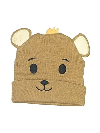 Pre-owned Assorted Brands Beanie Hat In Tan