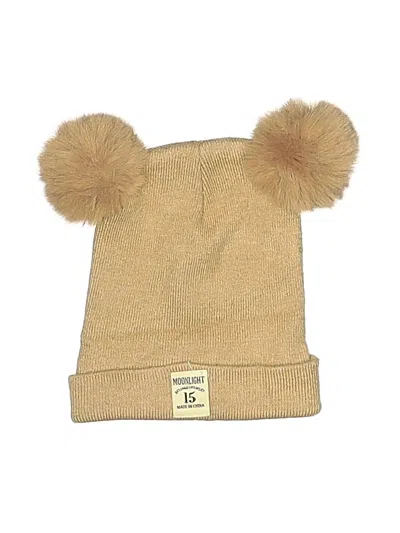 Pre-owned Assorted Brands Kids' Beanie Hat In Tan