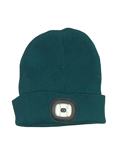 Pre-owned Assorted Brands Beanie Hat In Teal