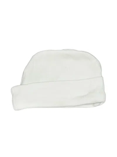 Pre-owned Assorted Brands Babies' Beanie Hat In White